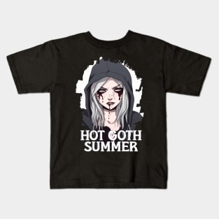 Hot Goth Summer Kids T-Shirt